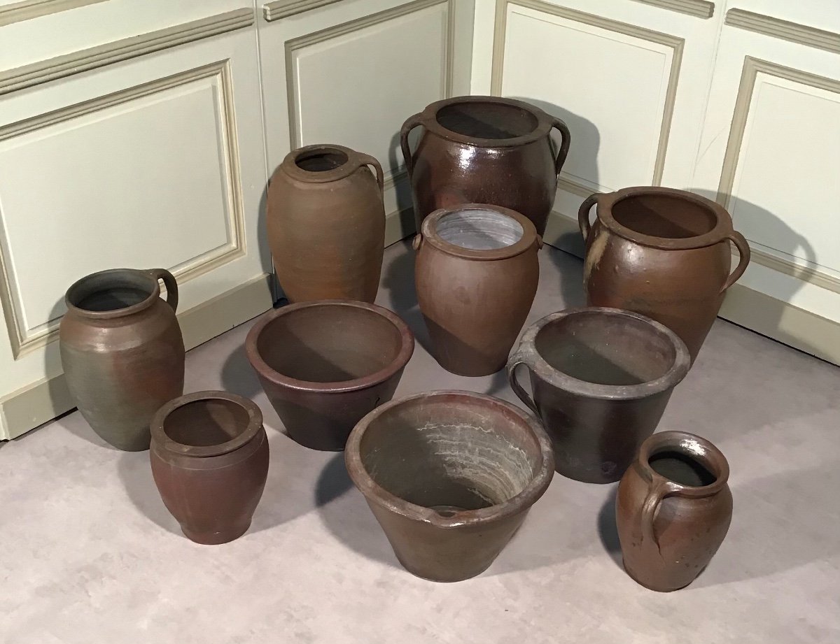 Norman Pottery Set, 19th