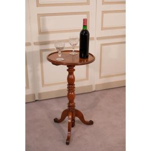 Small Living Room Pedestal In Cherry Louis-philippe