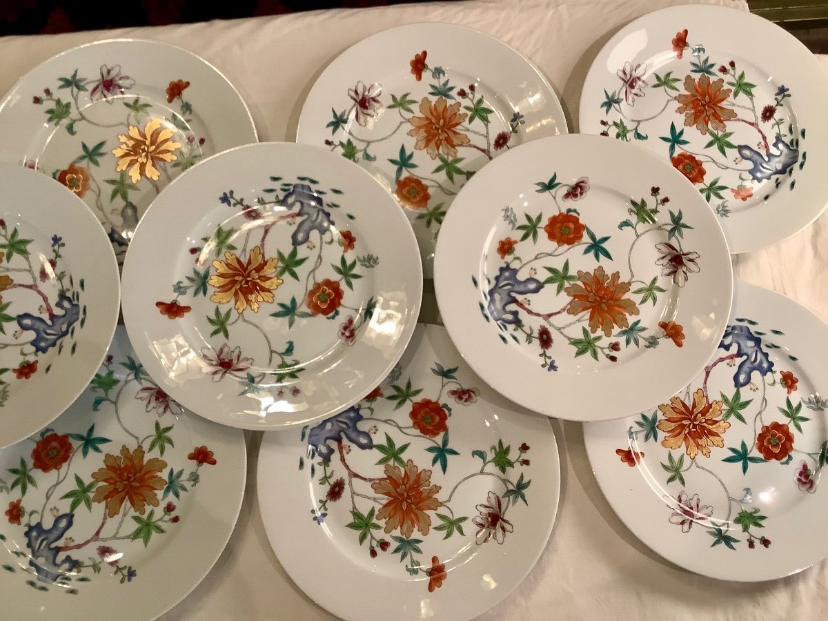 Hanoï Raynaud Limoges 11 Assiettes