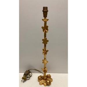 Lampe Bronze Doré Nicolas De Waël pour Fondica