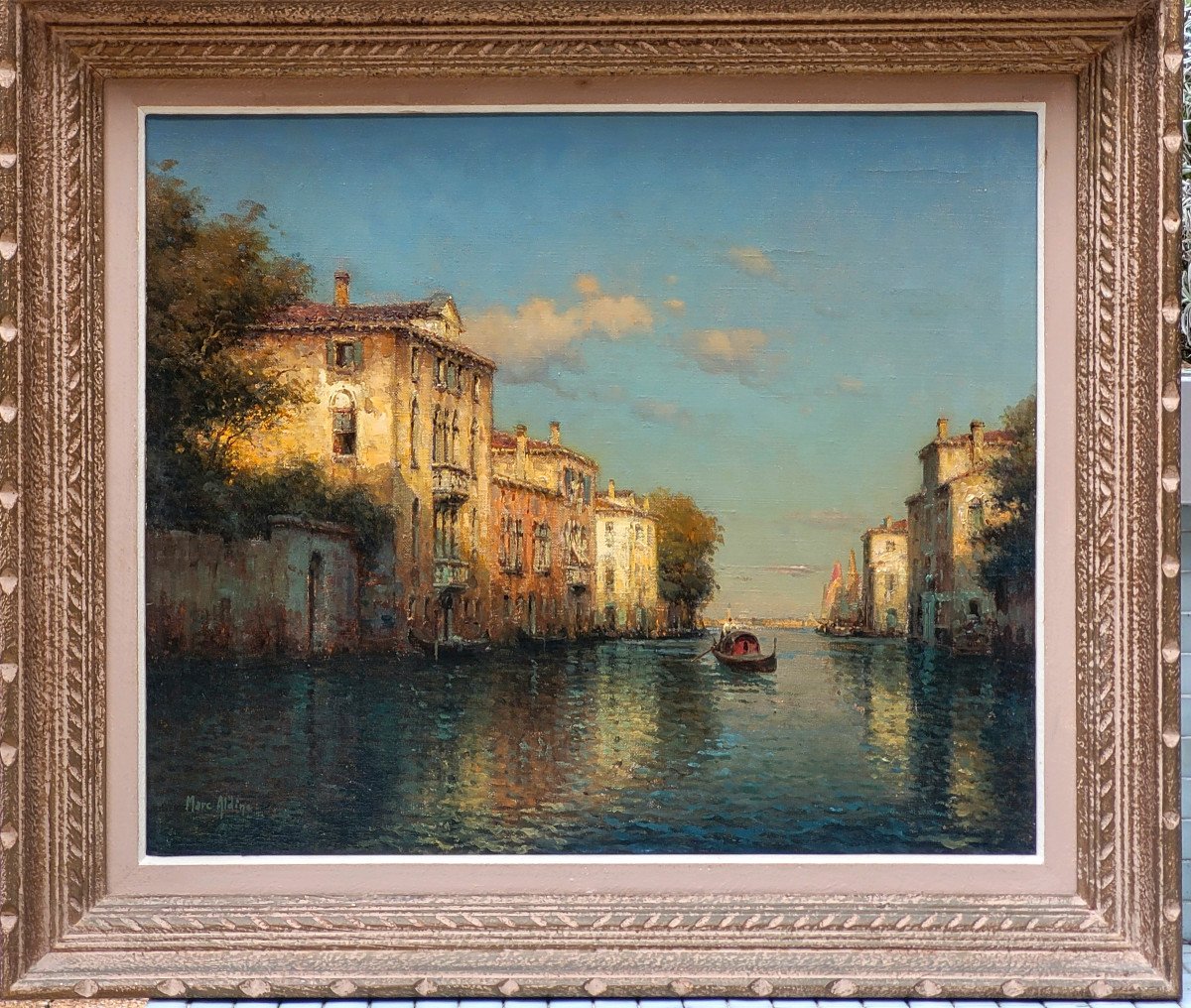 Venice, From A Pair, Signed Marc Aldine Dit Bouvard-photo-2