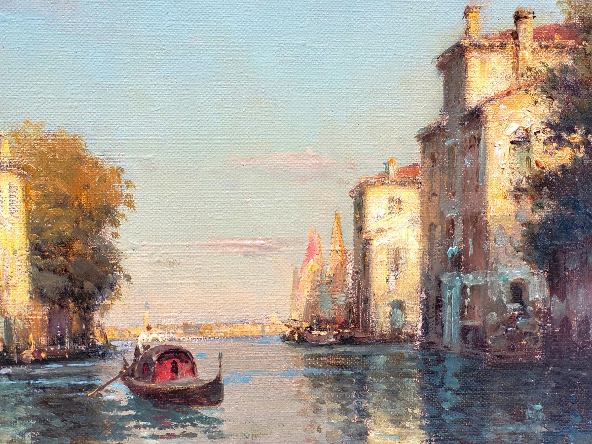 Venice, From A Pair, Signed Marc Aldine Dit Bouvard-photo-4