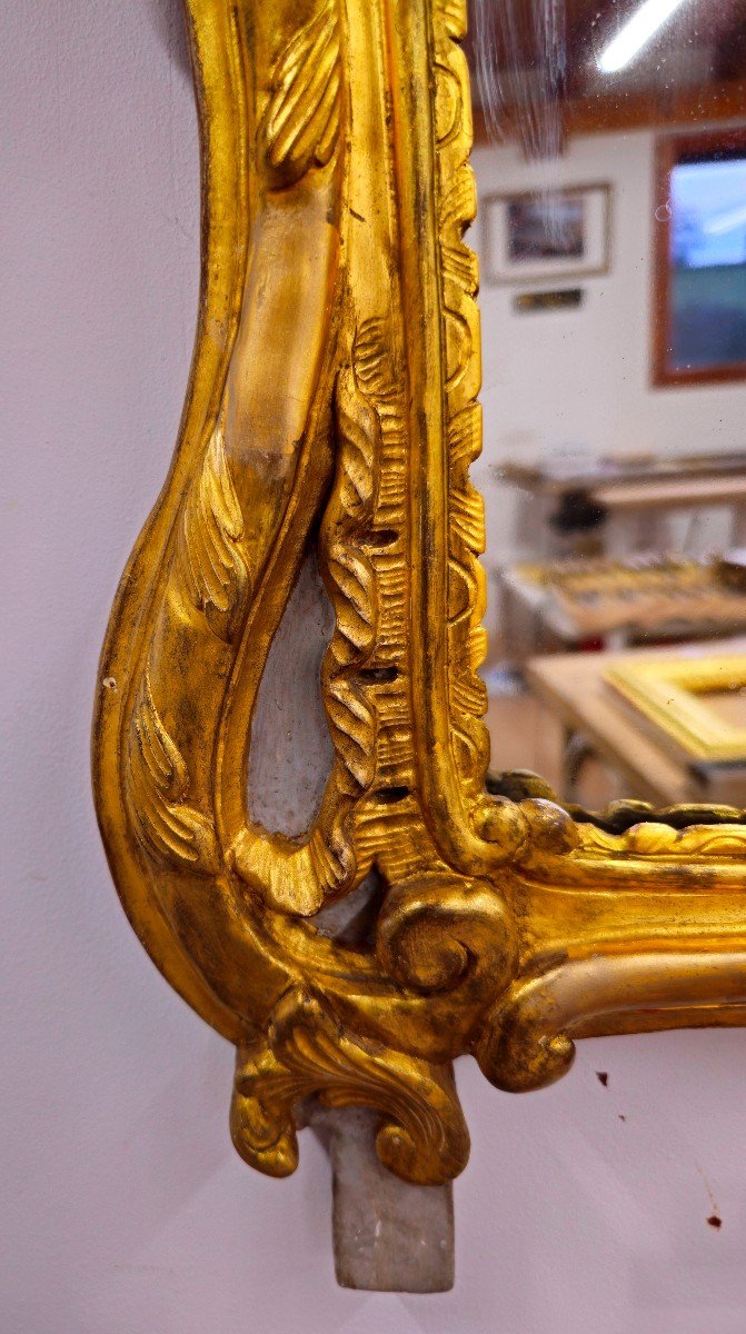 CADRE MIROIR LOUIS XV-photo-4