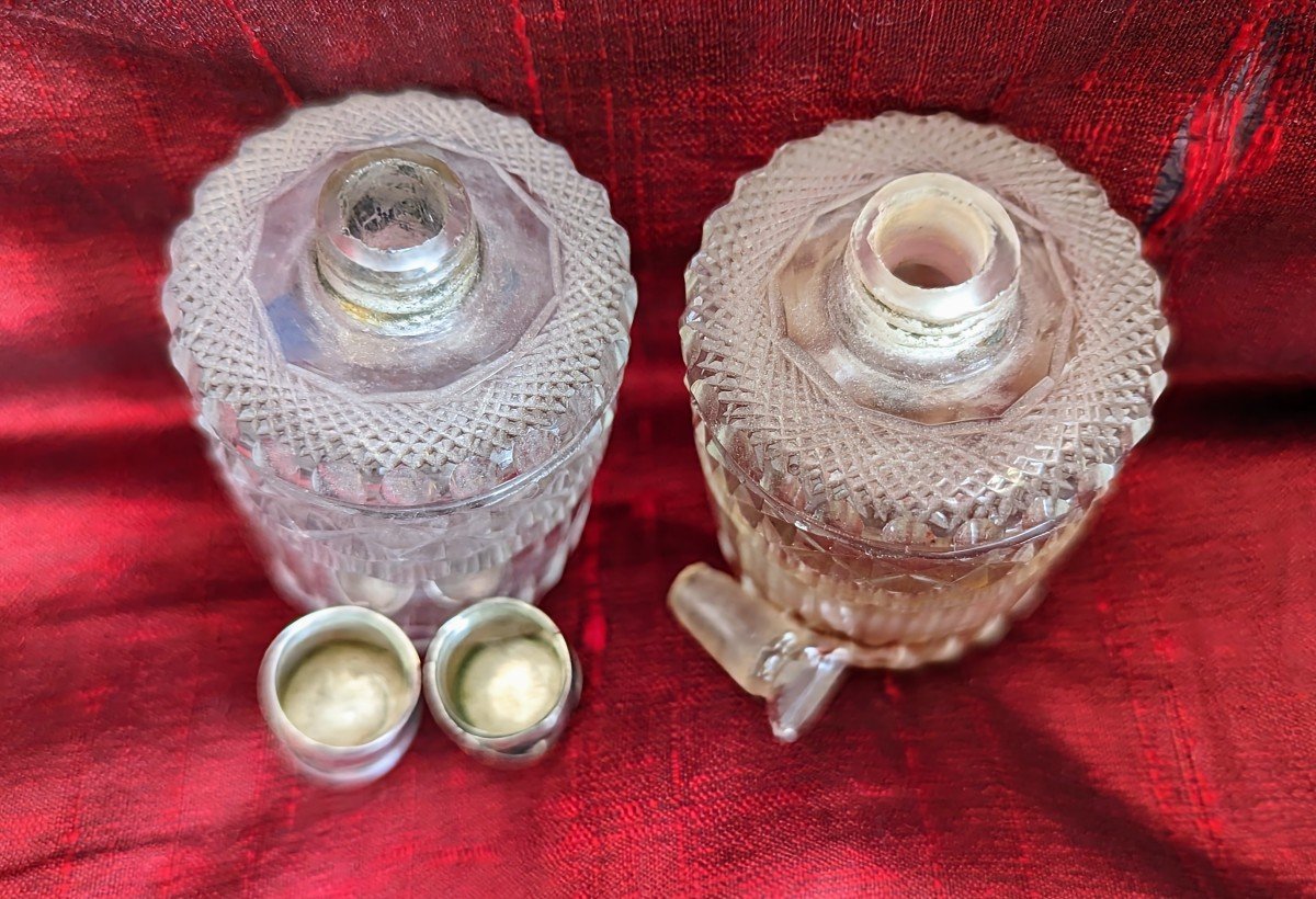 2 flacons de parfum XVIIIème siècle -photo-3