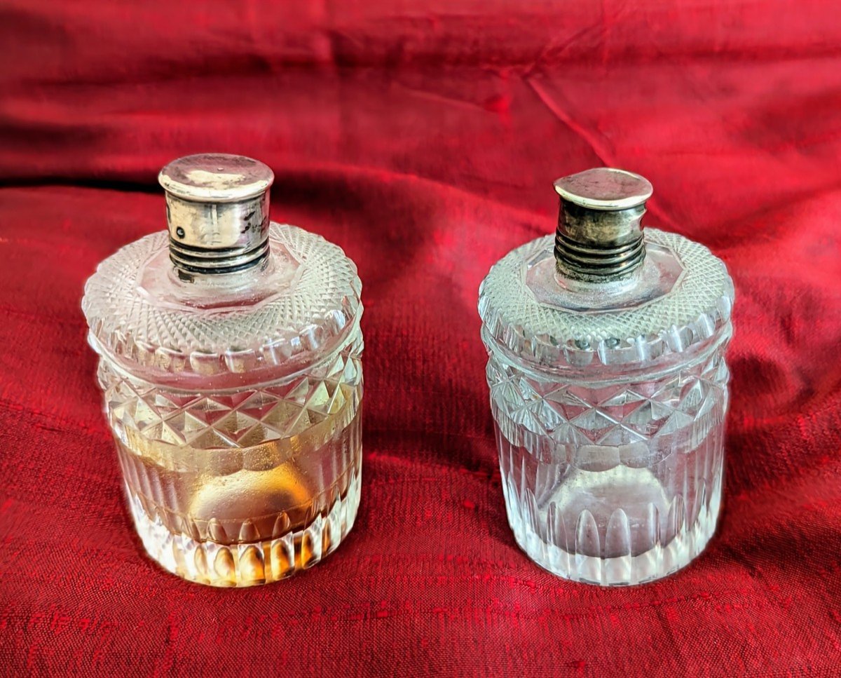 2 flacons de parfum XVIIIème siècle -photo-5