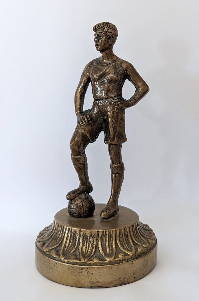 Bronze, Footballeur années 30.
