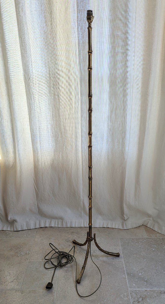 Bamboo Floor Lamp. Baguès -photo-7