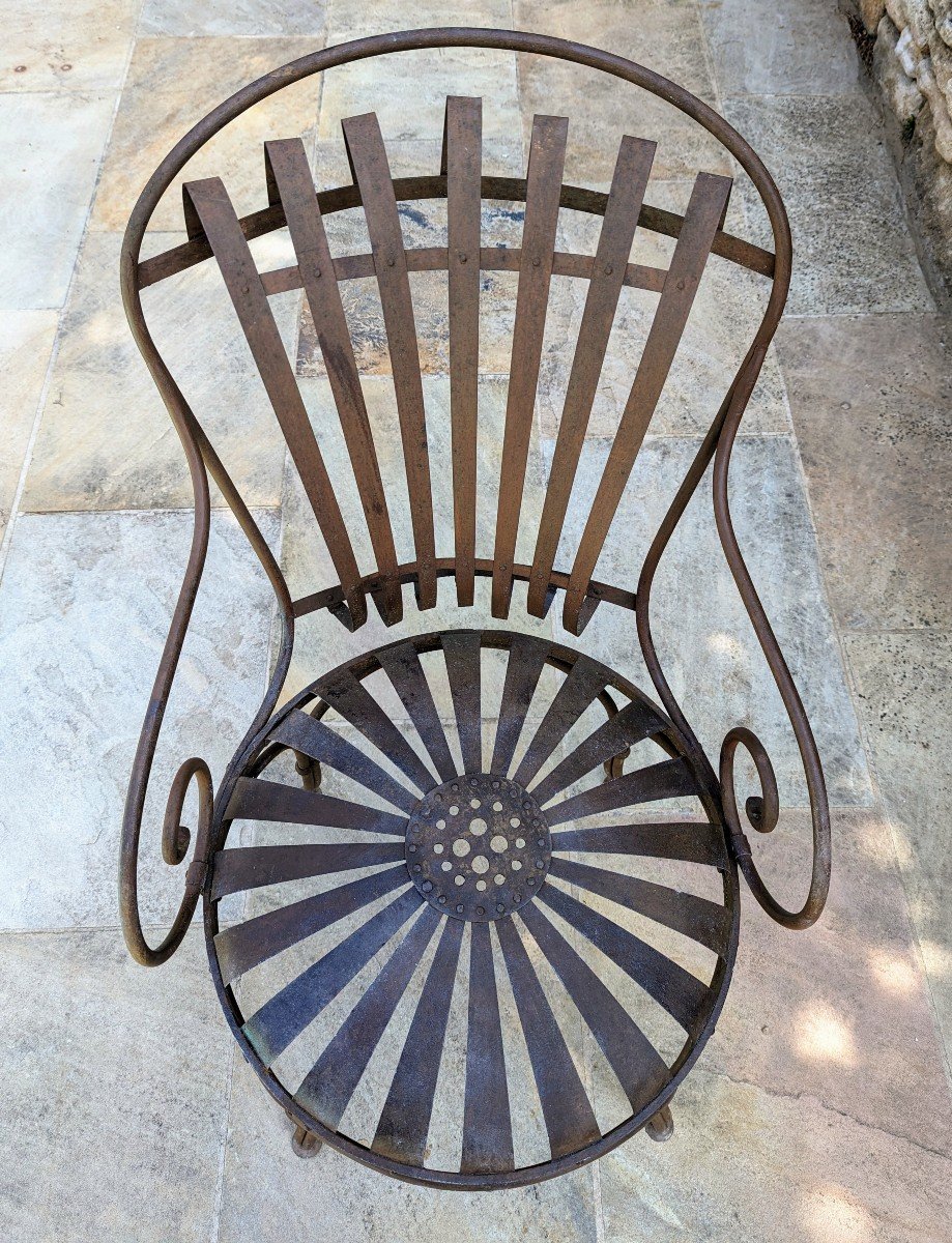 Slatted Garden Armchair-photo-3