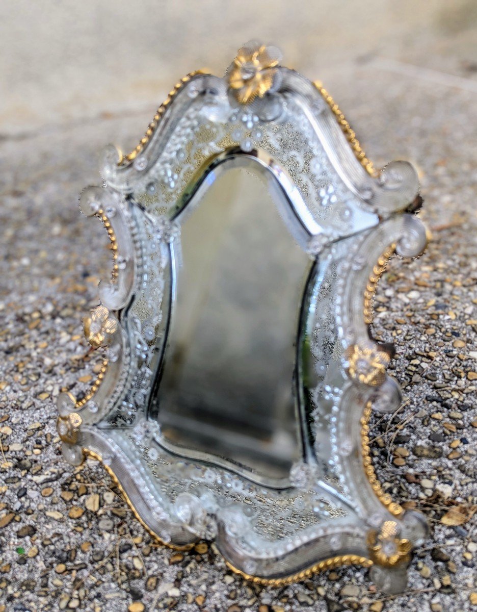 Venetian Table Mirror-photo-3