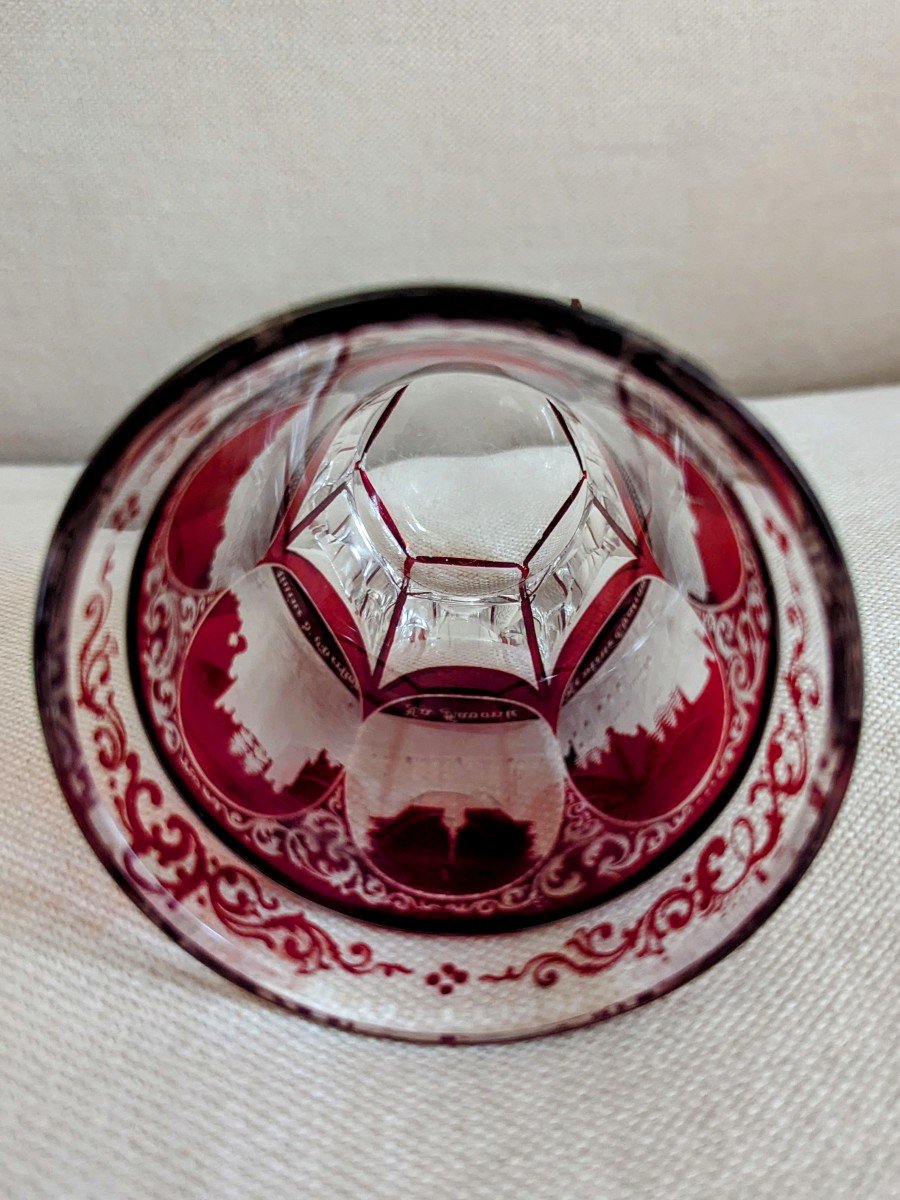 Bohemian Cut Crystal Glass. Baden-photo-4