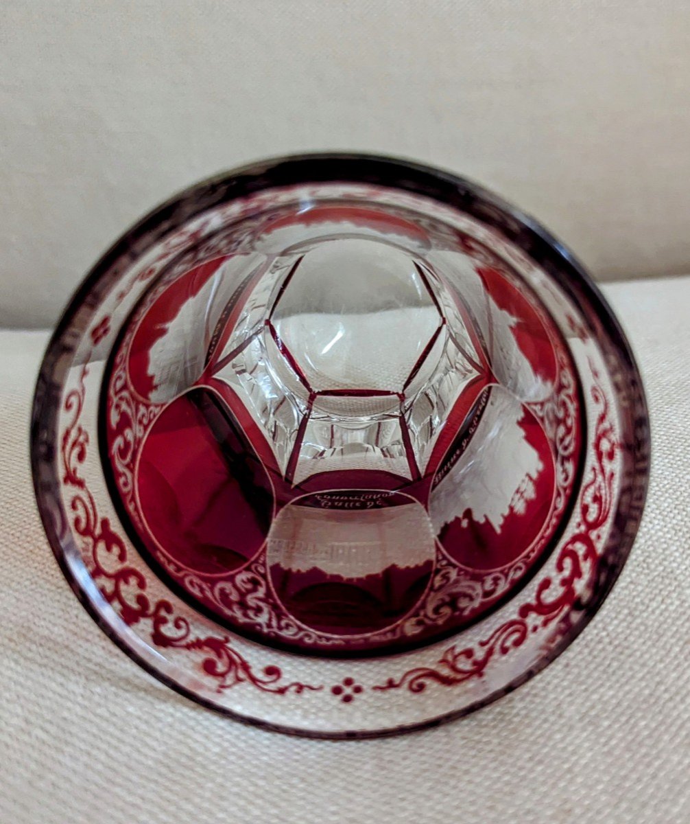 Bohemian Cut Crystal Glass. Baden-photo-7