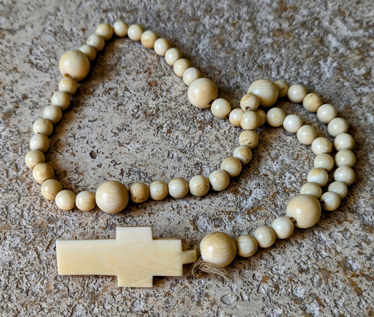 Rosary, Carved Cross Rosary-photo-6