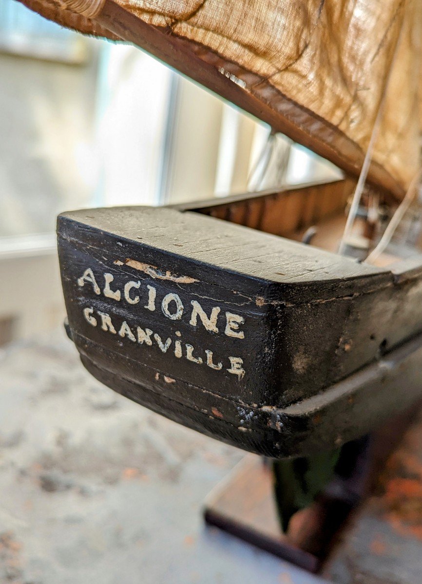 Maquette de Voilier. Alcione Granville -photo-1