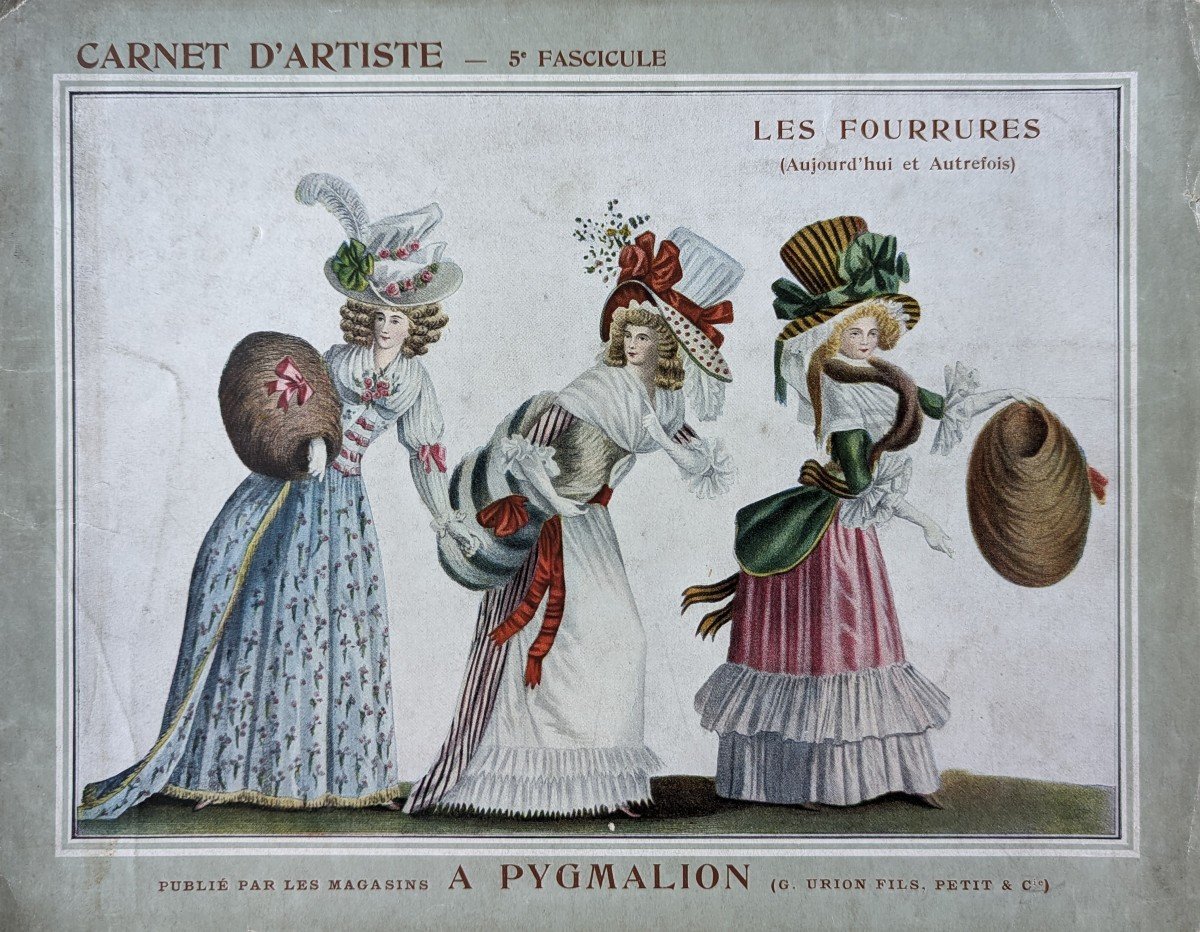 Carnet d'artiste publié par Pygmalion "les Fourrures"