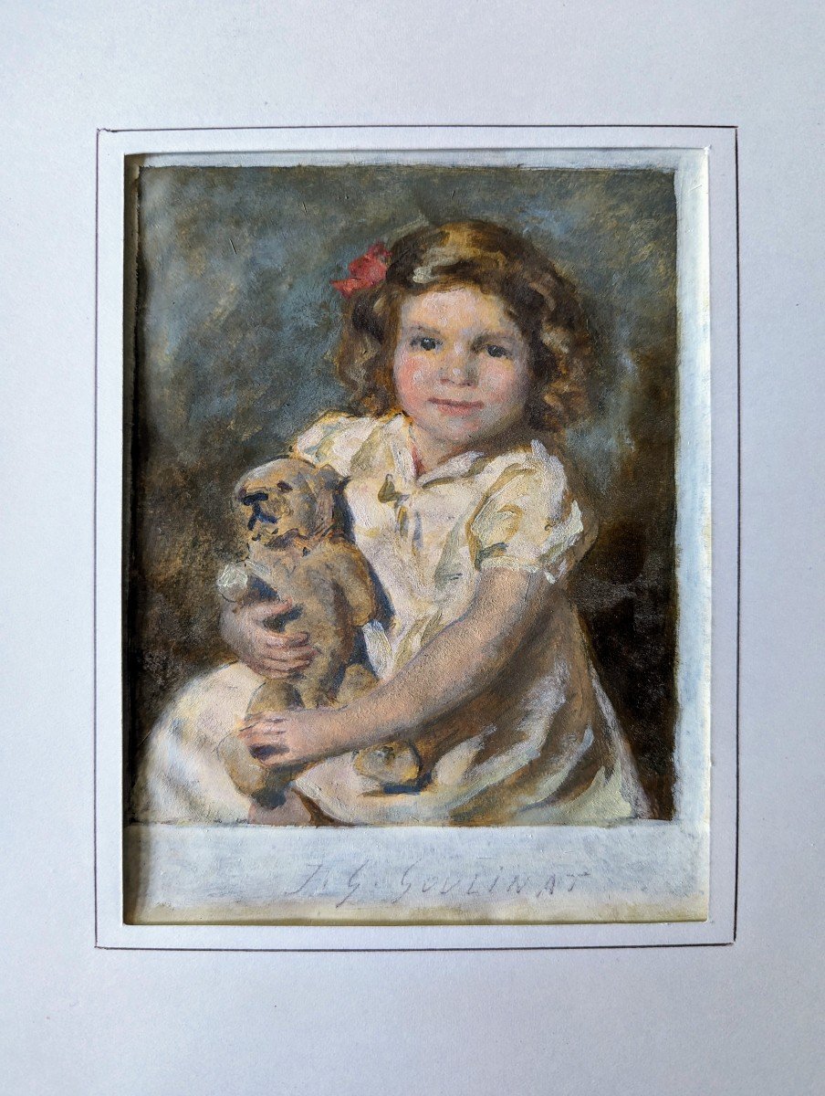 2 Studies Of Little Girls By Goulinat-photo-6