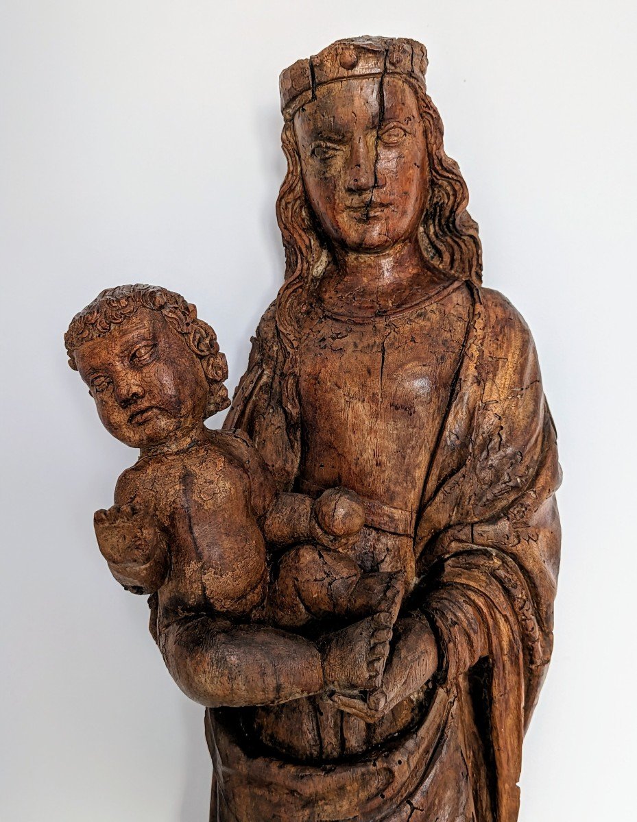 Virgin And Child 16th Century 