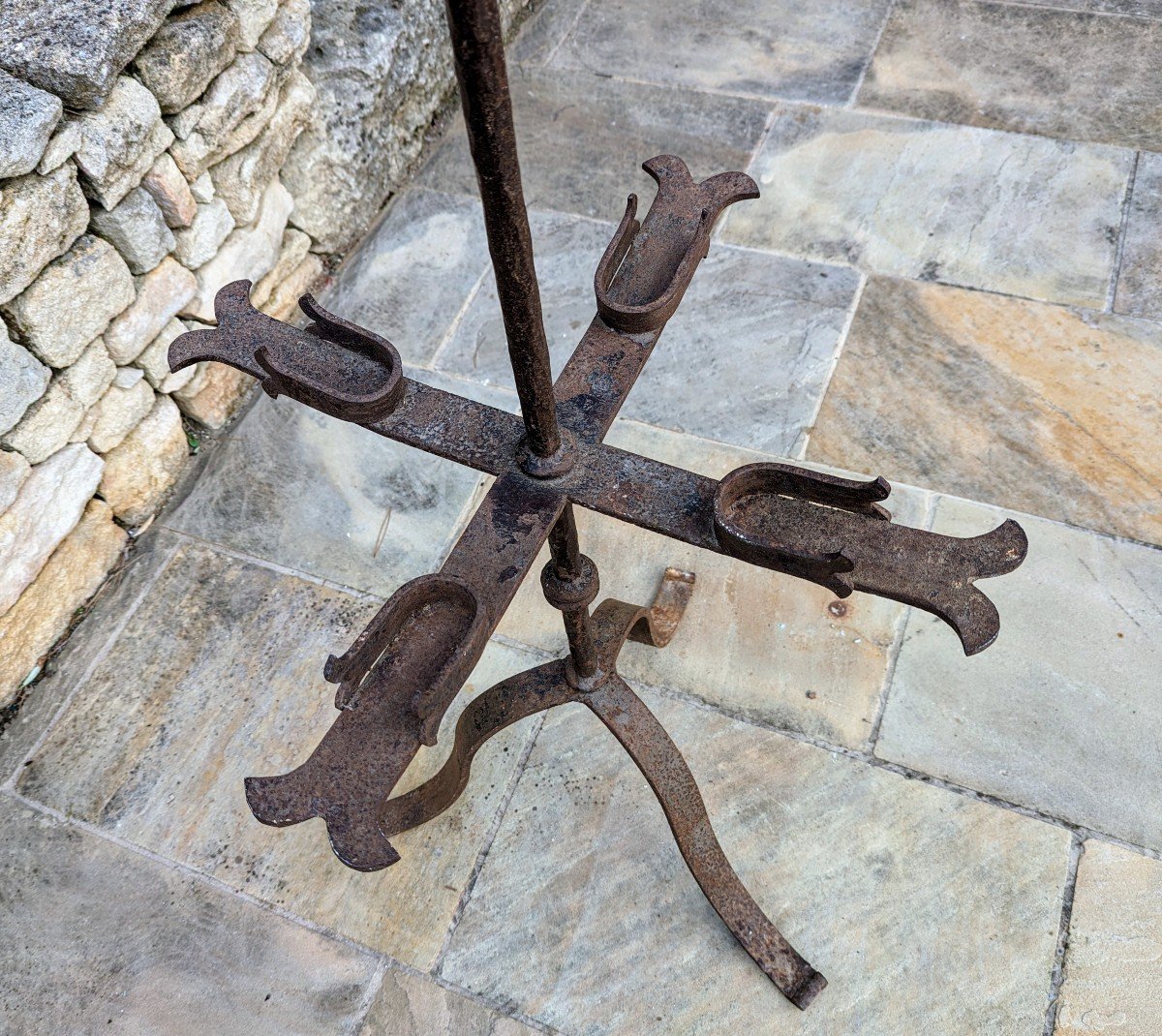 Wrought Iron Gun Rack -photo-3