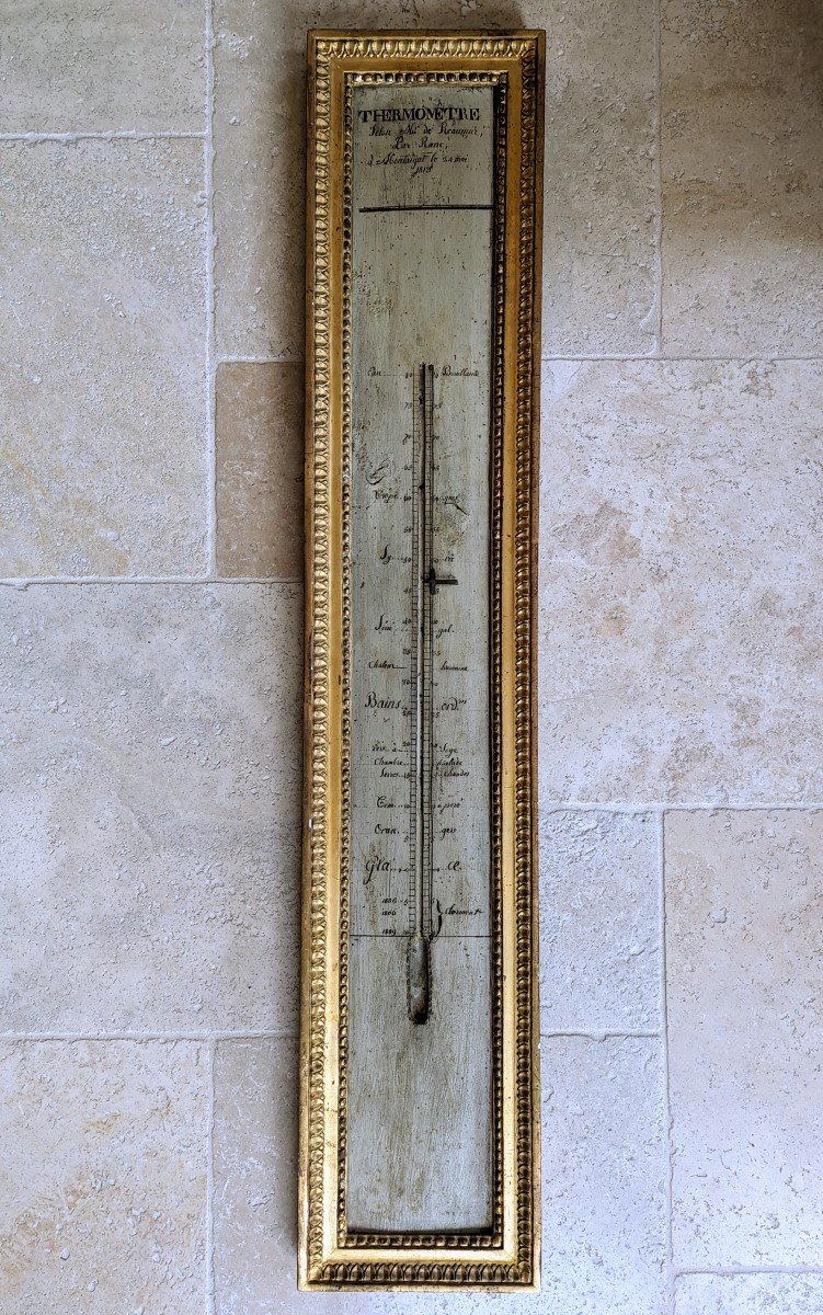Thermomètre selon Mr de Réaumur. 1813-photo-5