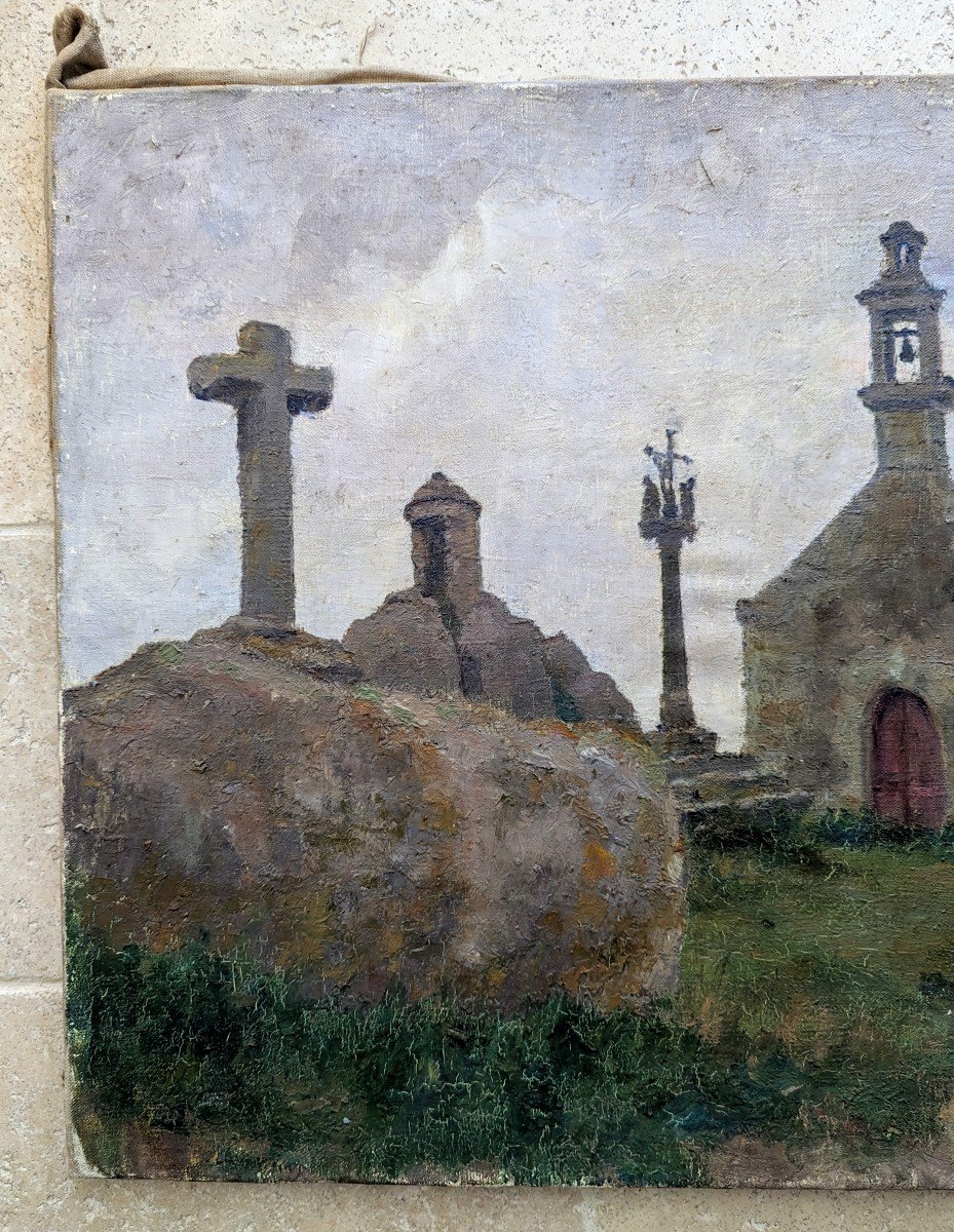 Chapelle St Pol à Brignogan ( Bretagne) Par Martin-Sauvaigo.-photo-3