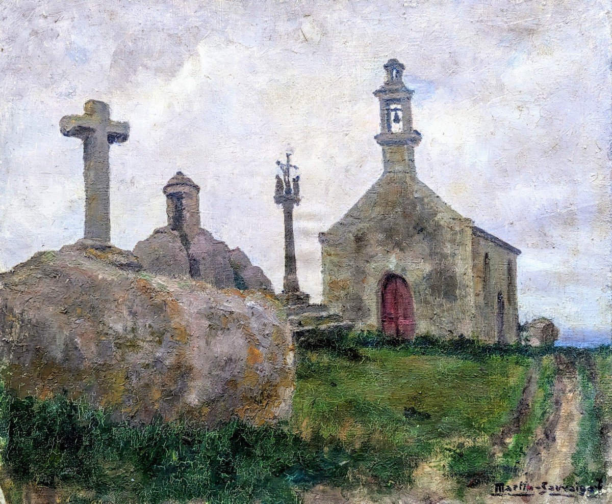 Chapelle St Pol à Brignogan ( Bretagne) Par Martin-Sauvaigo.