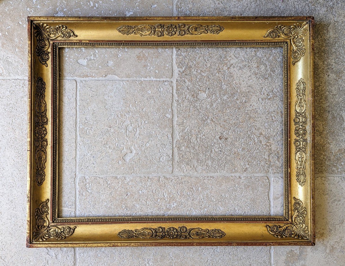 Gilded Wood Frame Early 19th Century -photo-3