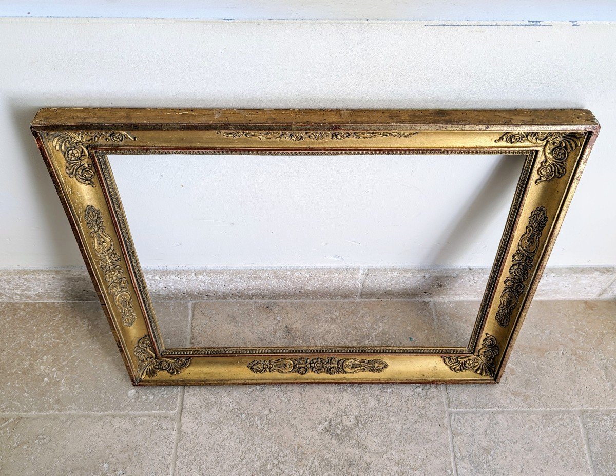 Gilded Wood Frame Early 19th Century -photo-3