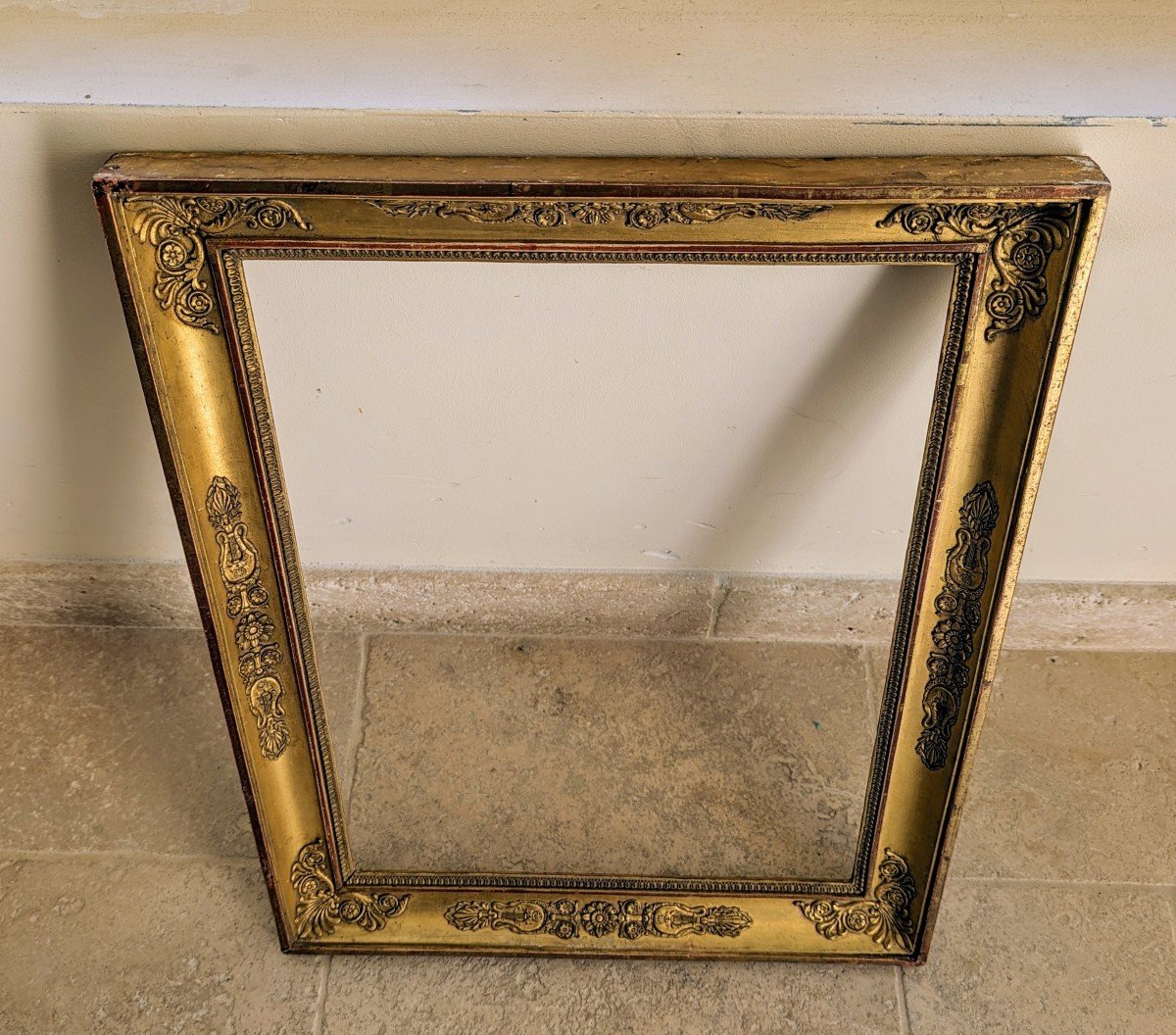 Gilded Wood Frame Early 19th Century -photo-4