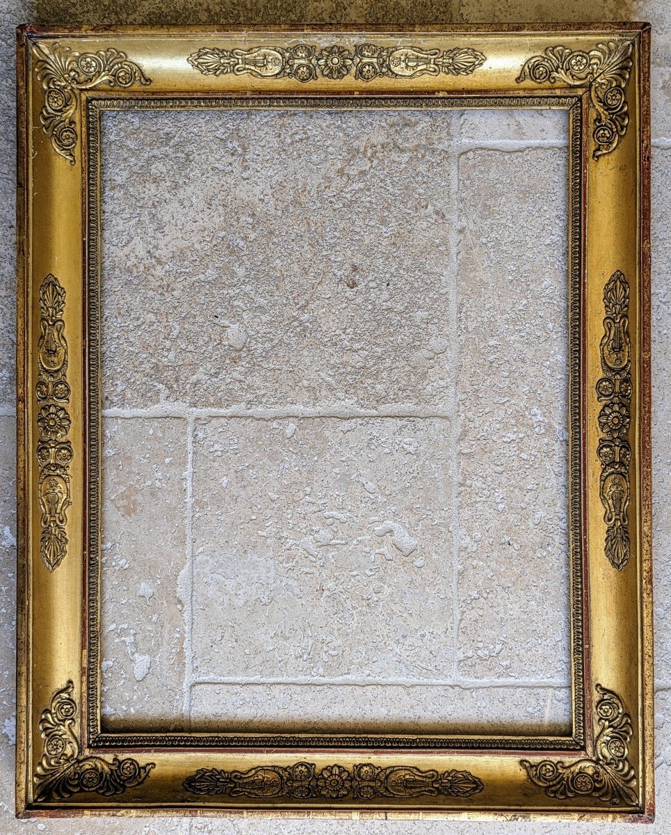 Gilded Wood Frame Early 19th Century -photo-6