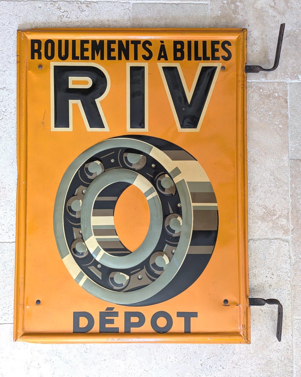 Double-sided Advertising Sign Riv / De Andreis-photo-4