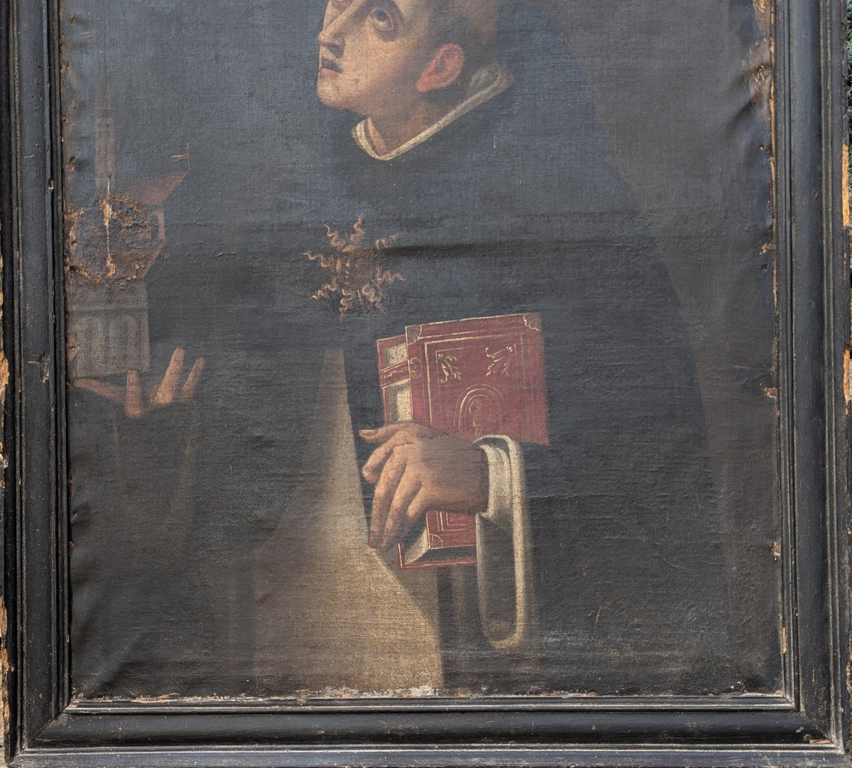 Saint Thomas Aquinas - 18th Century Portrait -photo-8