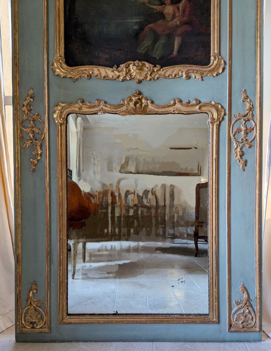 Grand Trumeau. Style Louis XV-photo-2