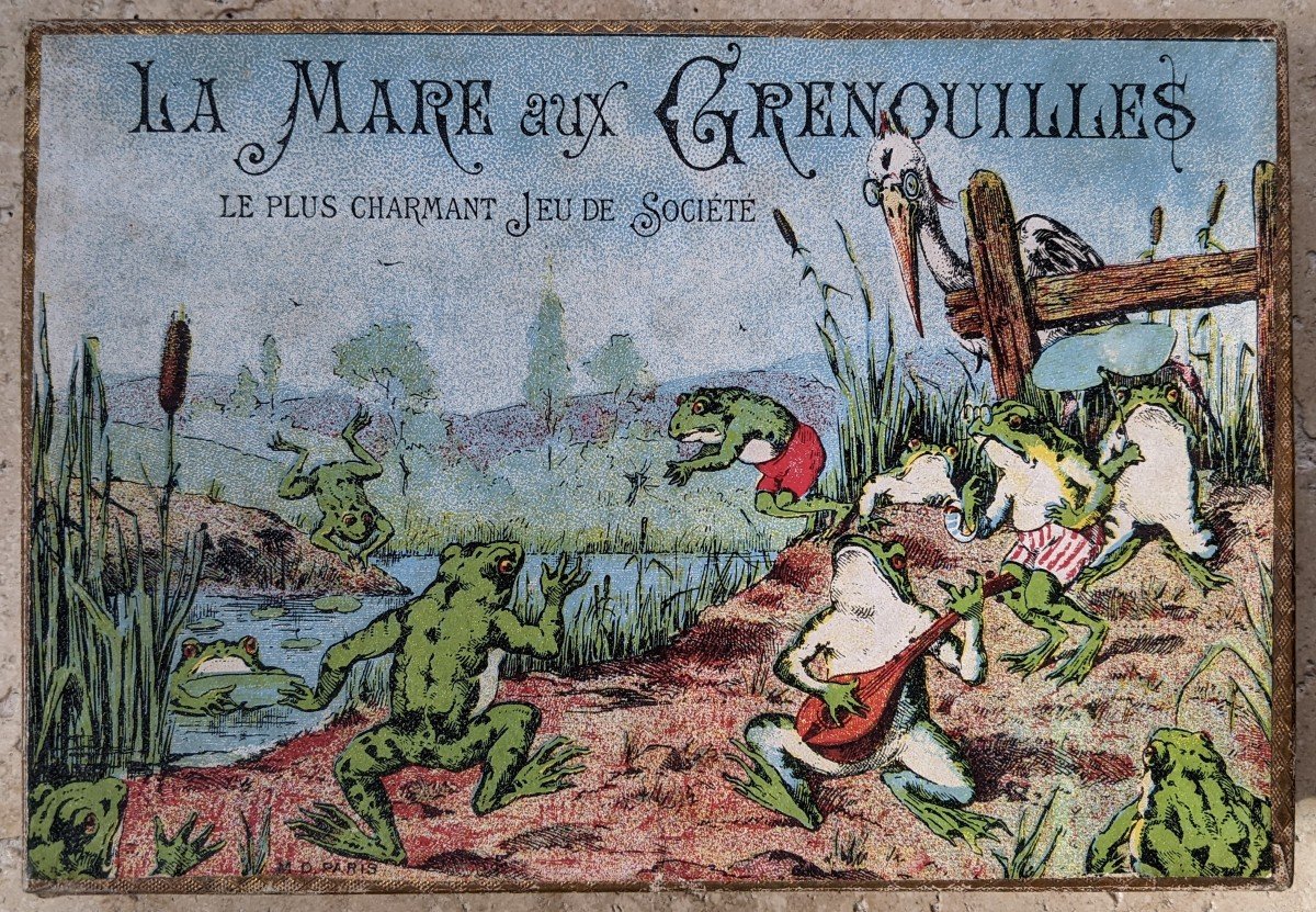 La Mare aux Grenouilles. Jeu de société-photo-2