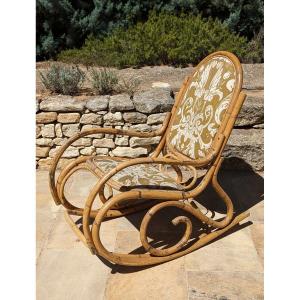 Bamboo Roxking Chair