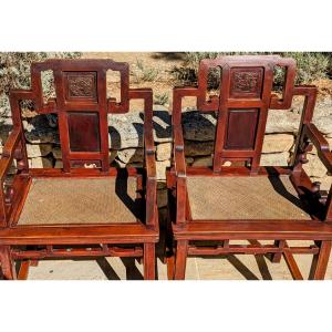 Pair Of Chinese Armchairs