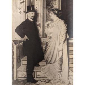 Emile Fabre & Gilda Darthy.1907
