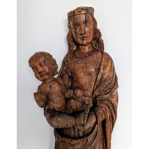 Virgin And Child 16th Century 