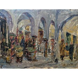 Yvonne Thivet :  Souk Tunisien