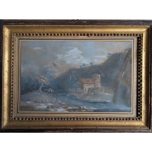 Landscape In Louis XVI Period Frame