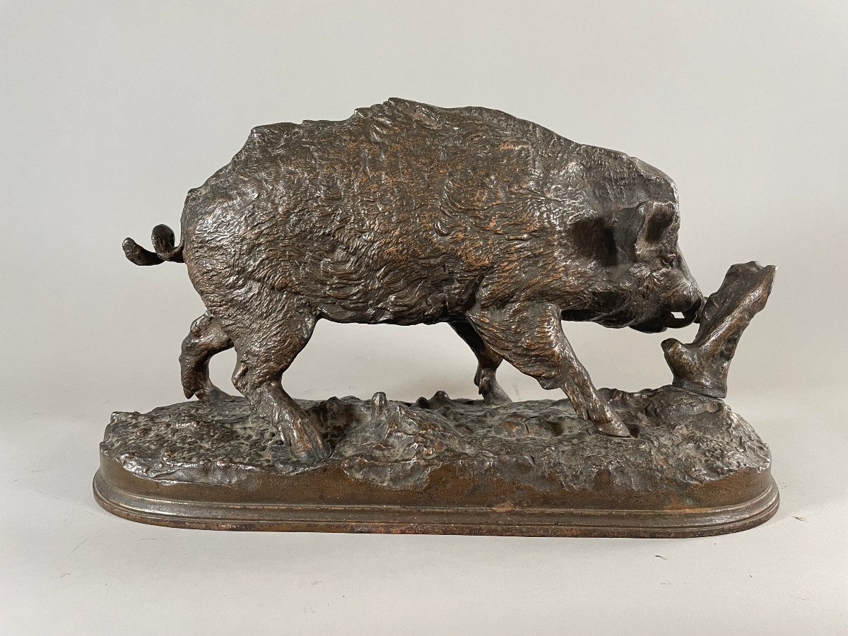 Proantic: Boar Cast Iron After Pj Mêne