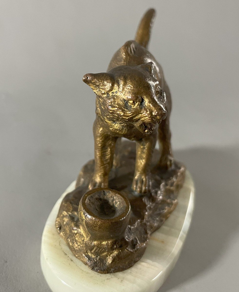 Bronze Cat Claude Edouard Forgeot1826-1888-photo-4