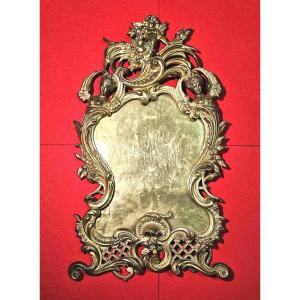 Bronze Photo Frame-louis XV Style-transition-angelots