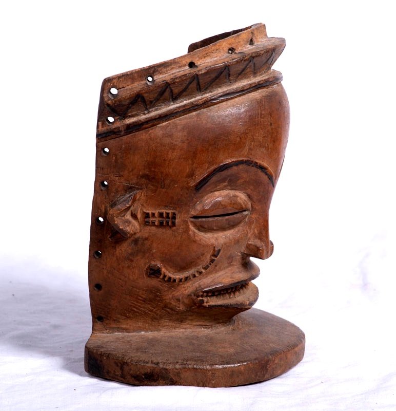 Chokwe Culture - Angola - Cihongo Mask (tshokwe / Tchokwe )-photo-2