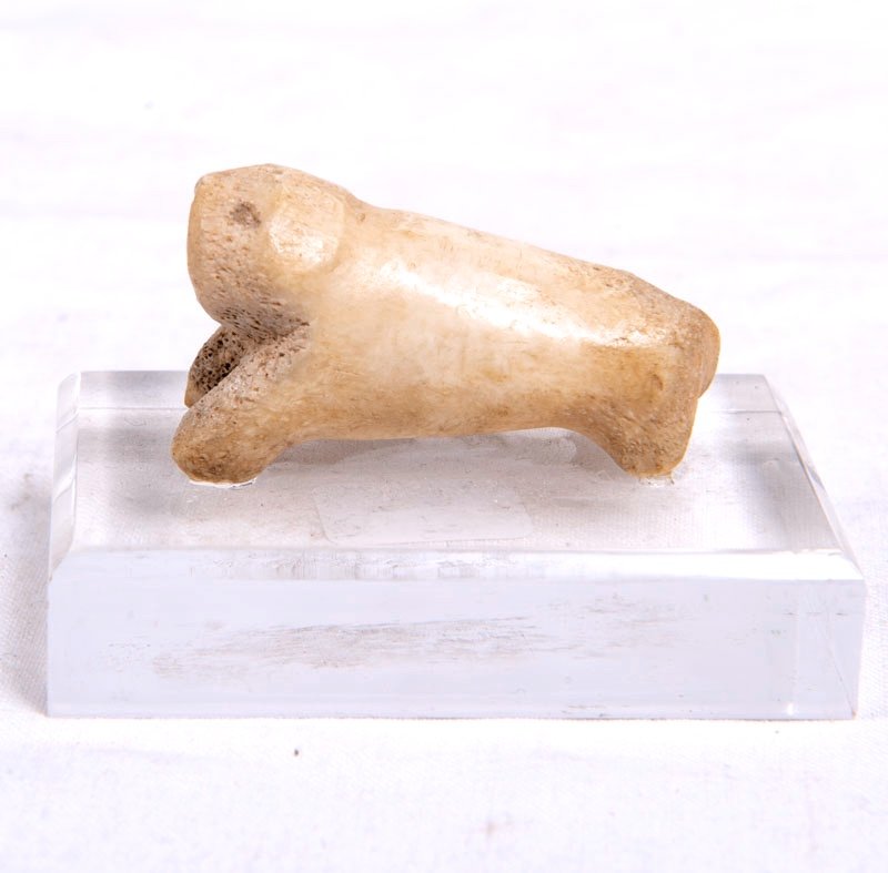 Alaska Art Inuit - Statuette Zoomorphe - Probablement Un Ours Polaire-photo-2