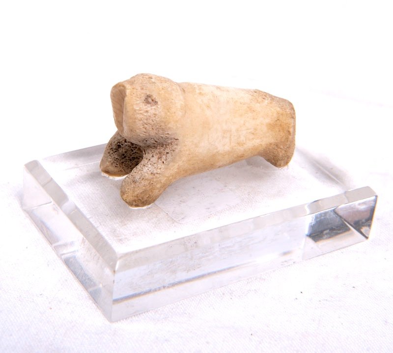 Alaska Art Inuit - Statuette Zoomorphe - Probablement Un Ours Polaire