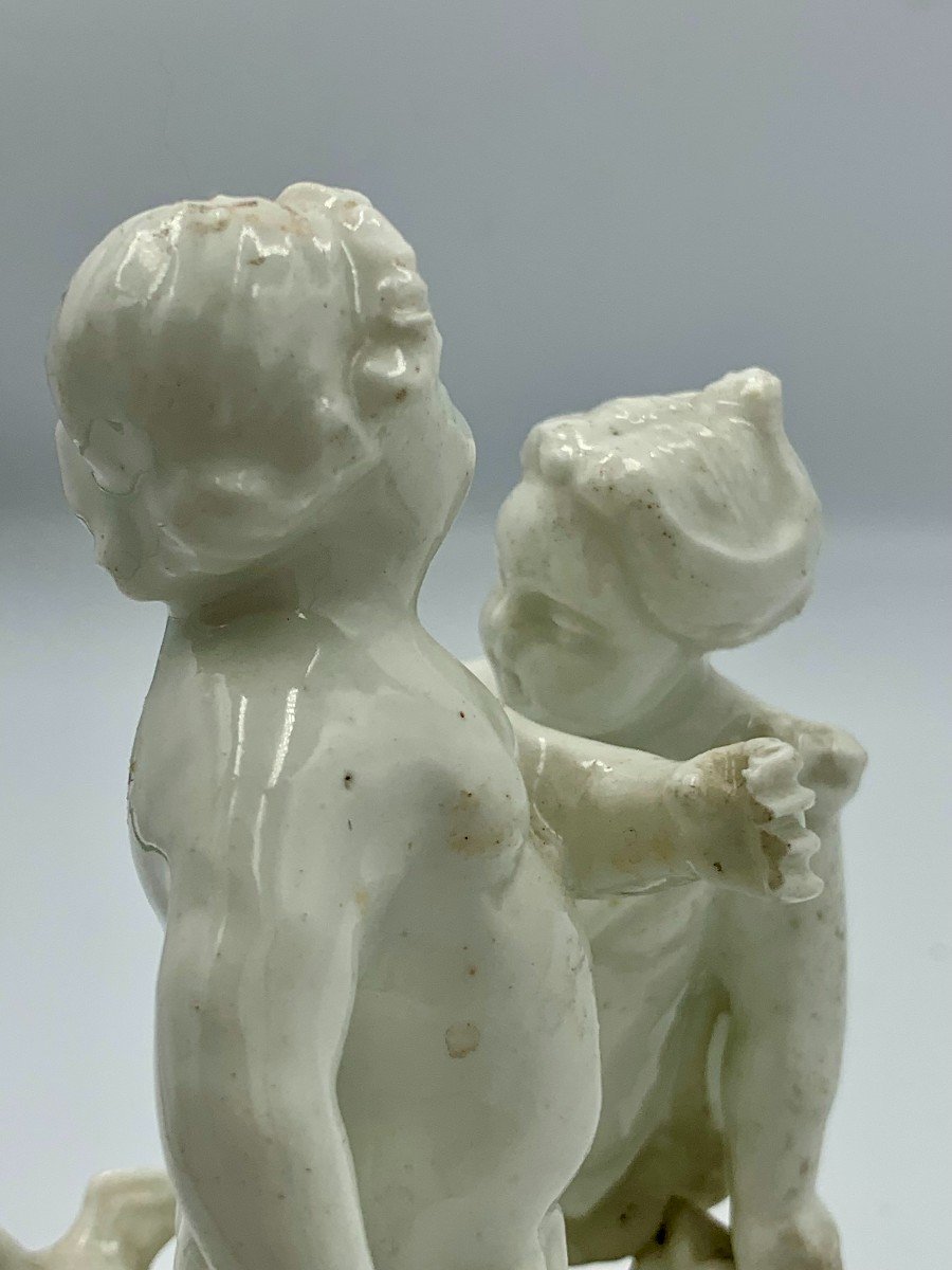  Soft Porcelain Group From Orléans - Ares And Venus - 18th Century -photo-4