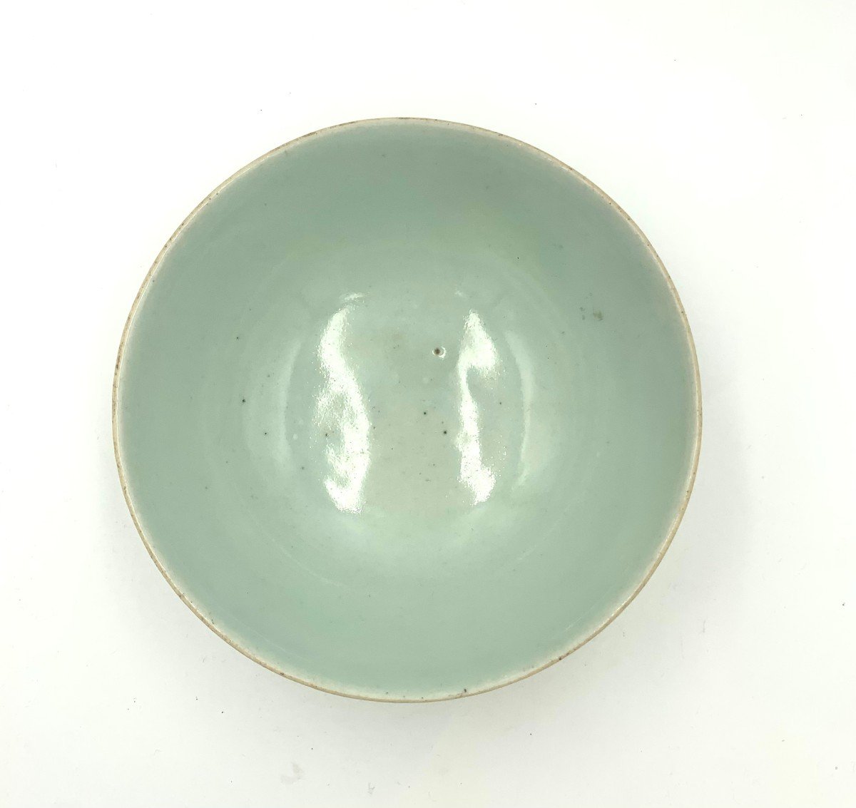  Coupe - Porcelaine Céladon - Chine - Début Du 19ème Siècle-photo-2