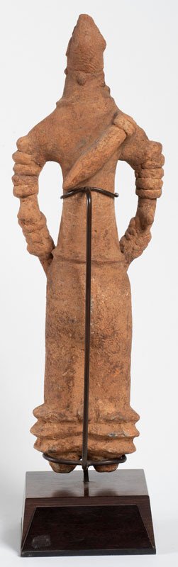 Bankoni Culture Mali 15th / 16th Century - African Hunter With His Quiver-photo-2