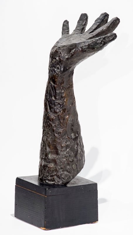 Proantic: Julio Gonzalez (1876-1942) (after)- Right Hand Raised, Bronz