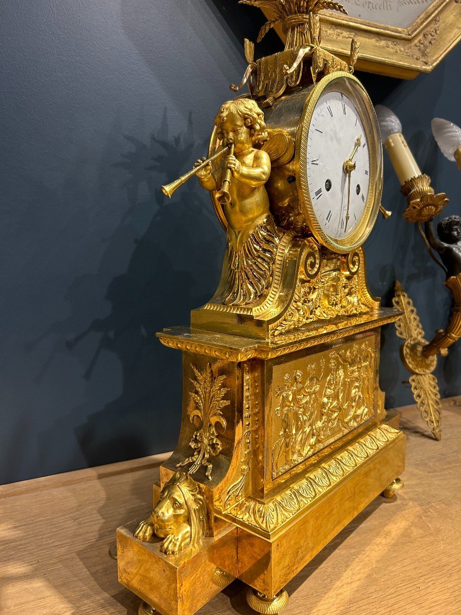 Directoire Period Clock "cérès"-photo-2