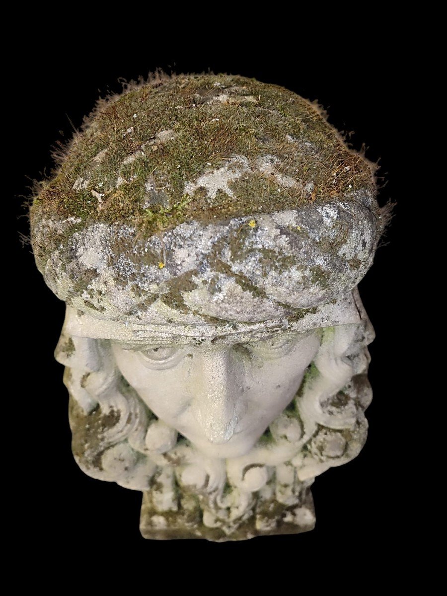 Symbolist Stone Sculpture, Late 19th Century -photo-3